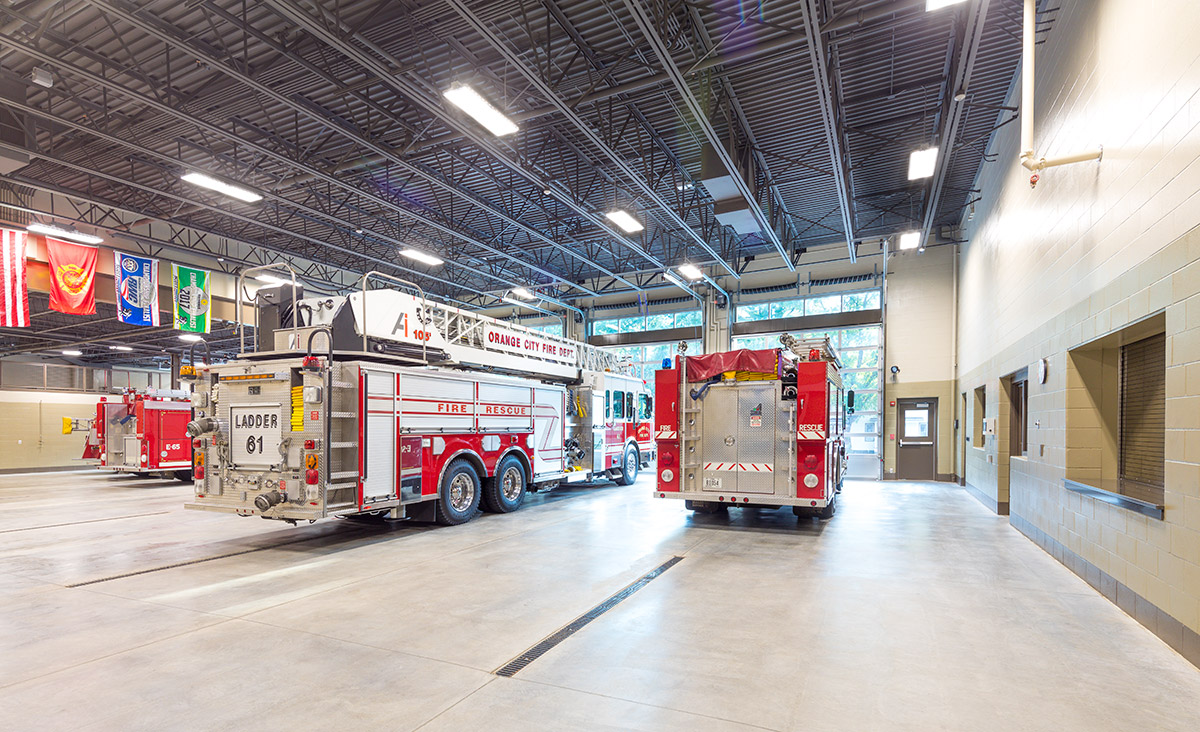 Orange City Fire Station | Mechanical and Electrical Engineers near me | Community/Event Centers | Engineering Design Associates, Inc. | EDA