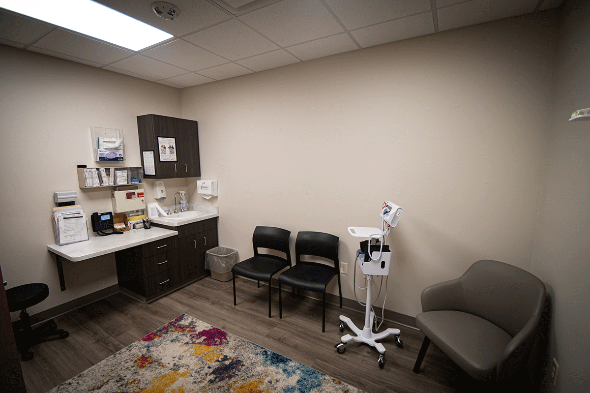 Promise Community Health Addition | Exam Room | Engineering Design Associates