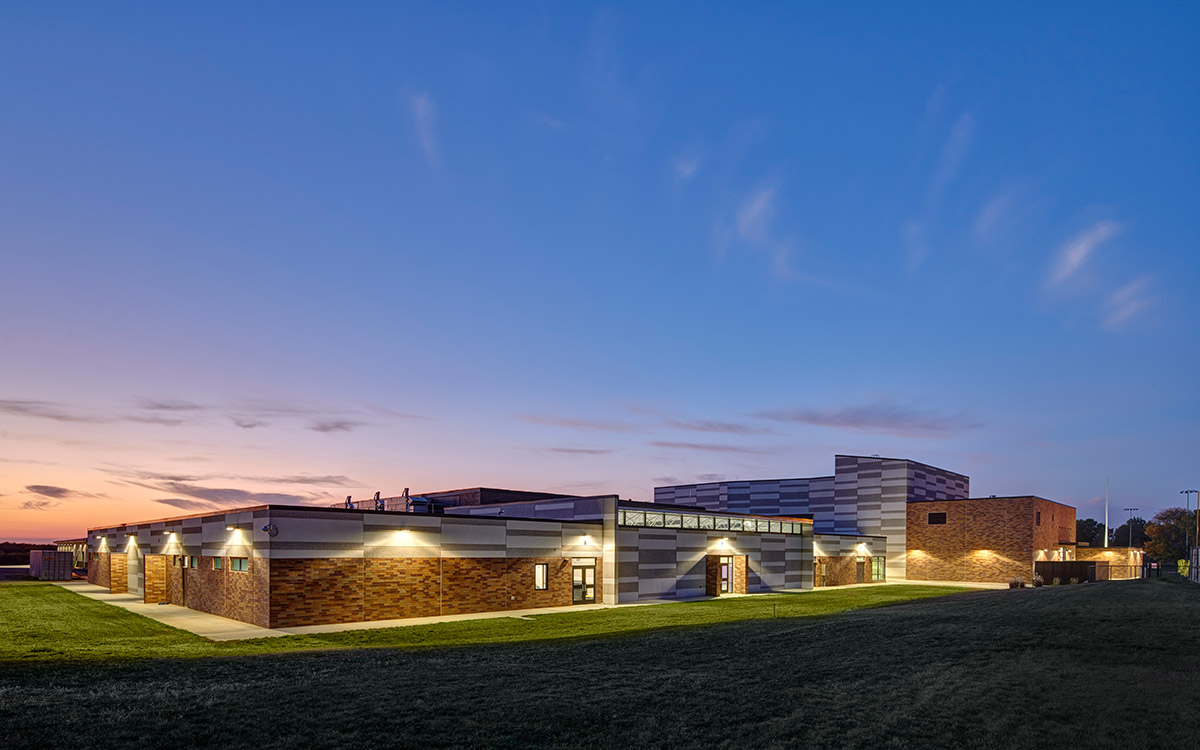 OABCIG CSD High School Addition & Renovation | Our Projects | Engineering Design Associates, Inc. | Lighting