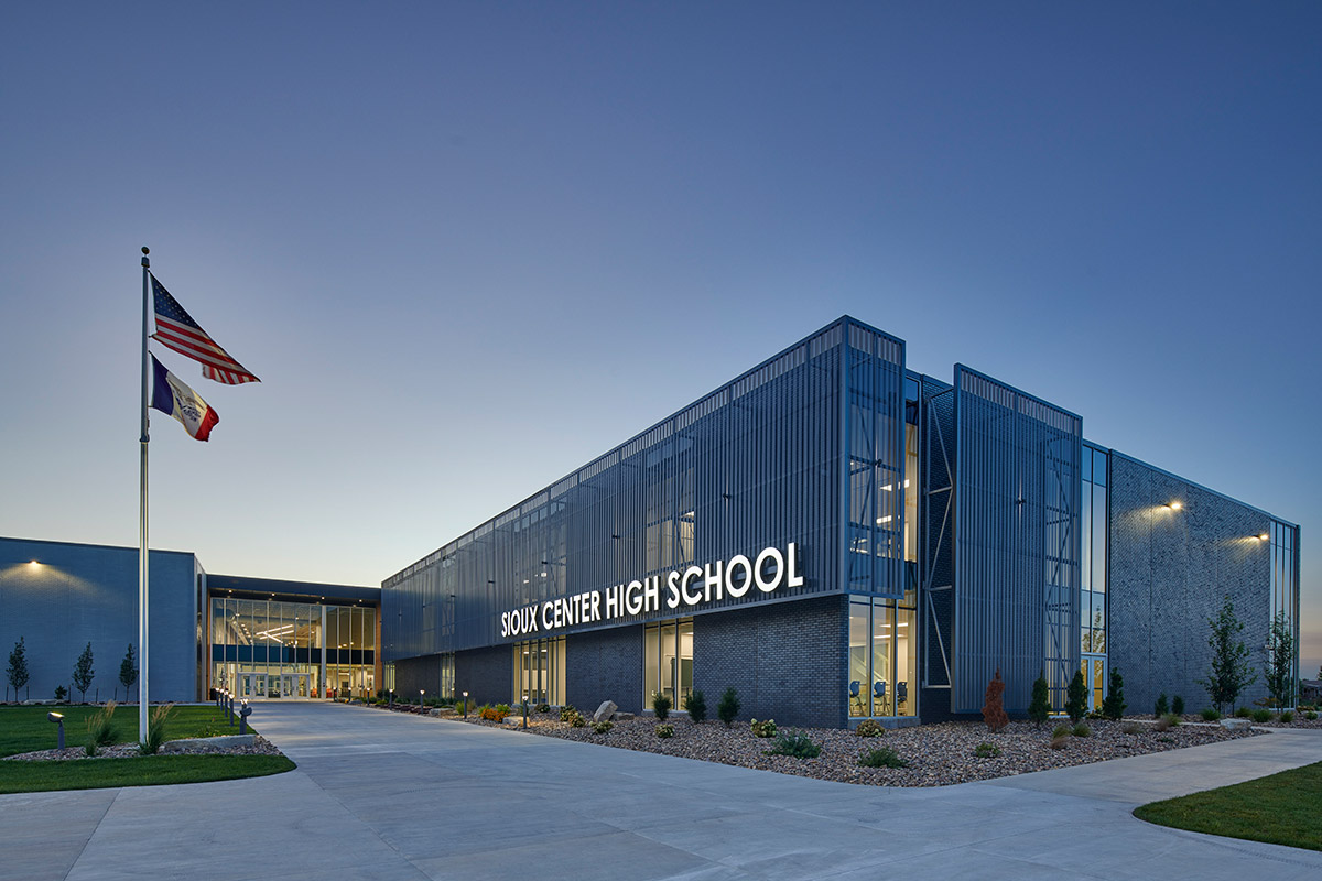 Sioux Center High School | New High School | Mechanical and Electrical Engineering | Engineering Design Associates