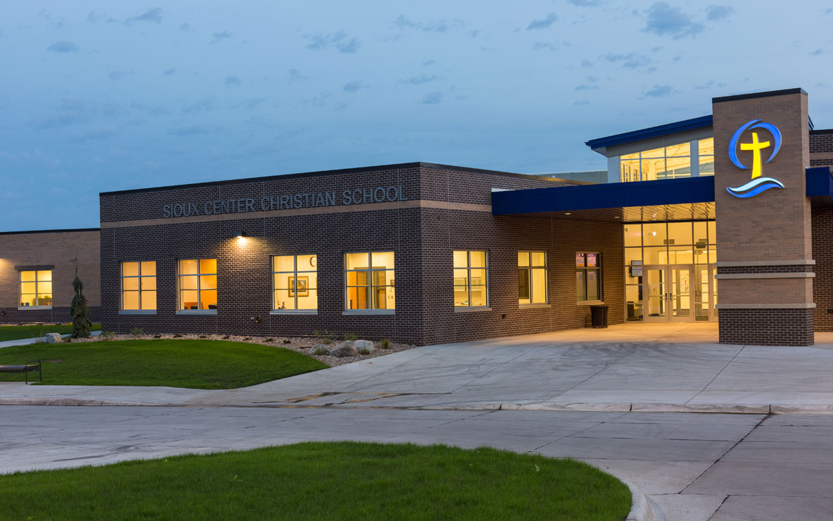 Sioux Center Christian School Addition | Our Education Projects | Northwest Iowa Mechanical Engineer | Engineering Design Associates, Inc. | EDA