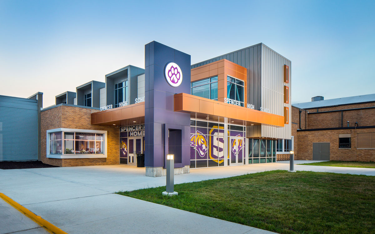 Spencer High School Fine Arts | Our Projects K-12 Education | Engineering Design Associates Inc. | EDA