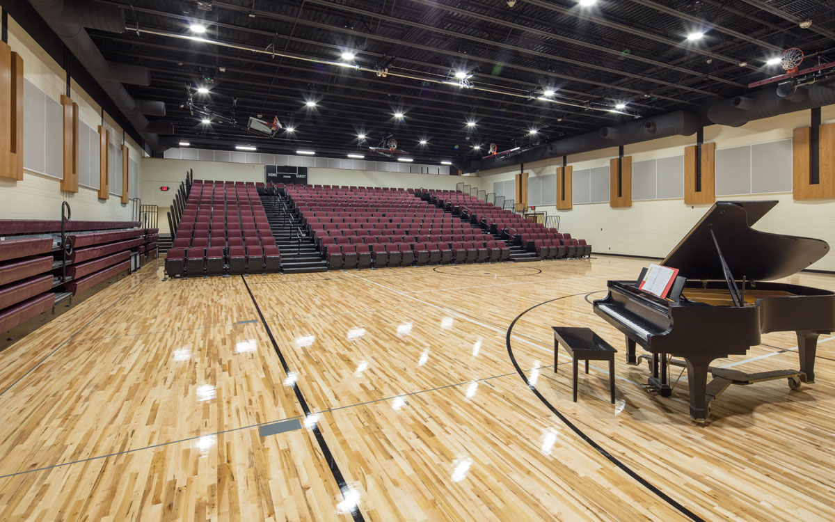 Webster City High School Gym | Our Projects K-12 Education | Engineering Design Associates Inc. | EDA