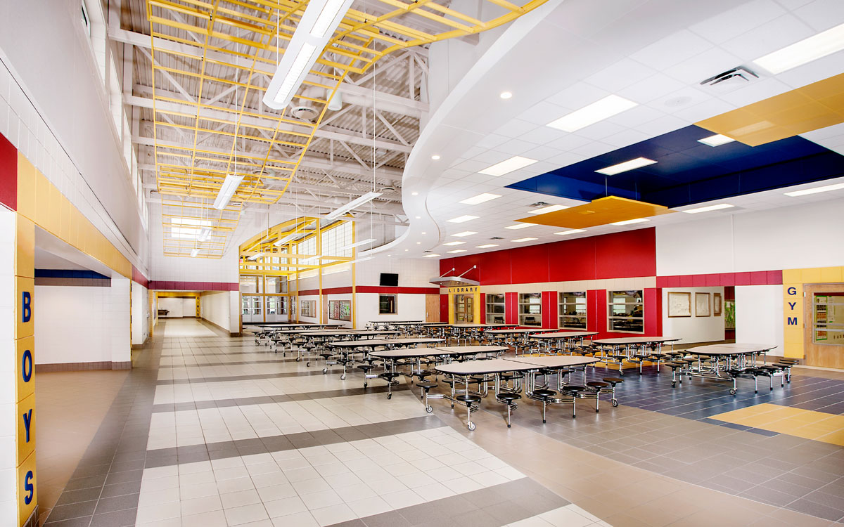 Spalding Park Elementary School | Sioux City Community School District | School Lighting and Electrical Engineering Near Northwest Iowa | Engineering Design Associates