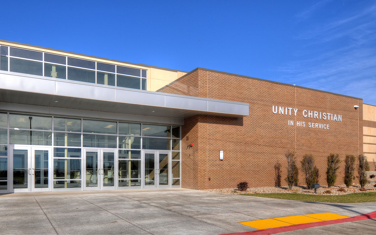 Unity Christian High School - Auditorium Addition | Engineers Near Northwest Iowa | Engineering Design Associates